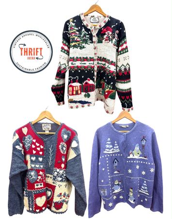 Vintage Christmas Jumpers and Sweaters LX580
