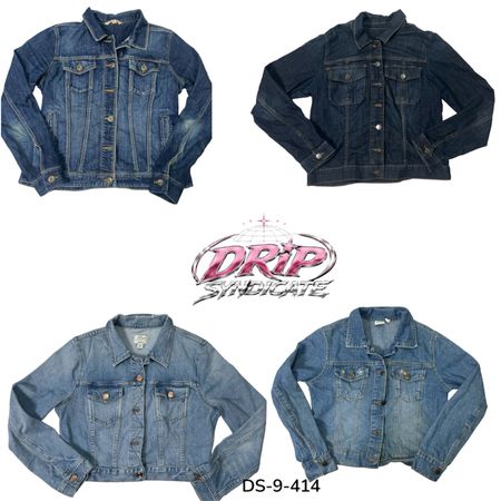 Vintage Washed Denim Jacket For Effortless Street Stye (DS-9-414)