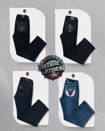 Y2K Verzierte Jeans