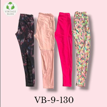 Victoria Sport Leggings Wholesale Bundle – 8 Piece Lot (VB-9-130)
