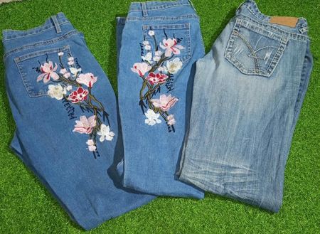 AMETHYST AND OTHER MIX BRANDS JEANS (B 171)