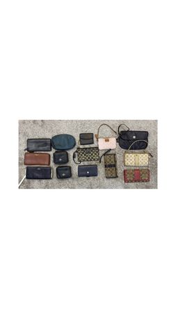 ✨ Authentische Coach Lederkollektion – Geldbörsen, Handgelenktaschen & Beutel (Bündelangebot!) ✨