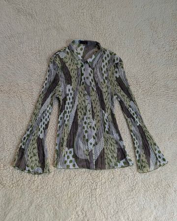 Y2K Long Sleeve blouses Fairy Core Style Mixed