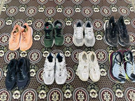New Balance, Hoka and Nike Sneaker Bundle of 8 Pcs