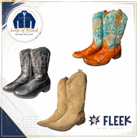 Leather Cowboy boots