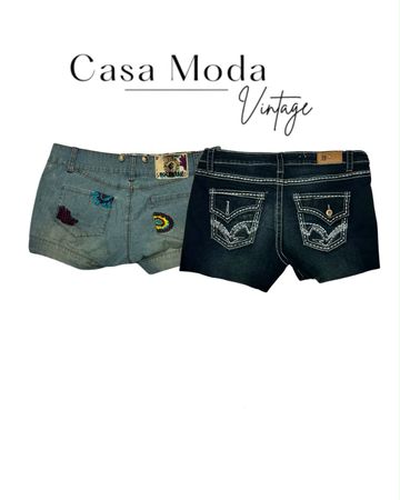 100826-7 Denim mini shorts 15 pcs