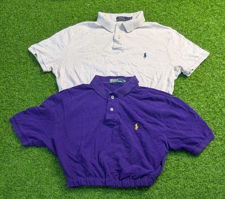 7798 - Ralph Lauren Upcycled Crop Tee