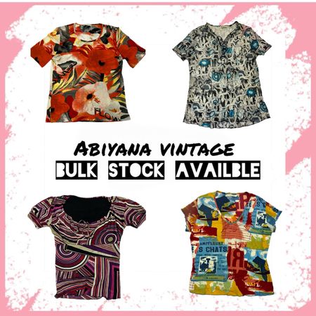 Y2K Abstract Mesh Top - Vintage Pop Art Graphic Baby Tee -Av-161