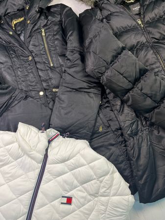 Veste en duvet à marques mixtes