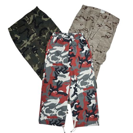 Vintage Camouflage Track Pants