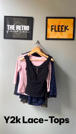 YW-Lace Tops.         #807
