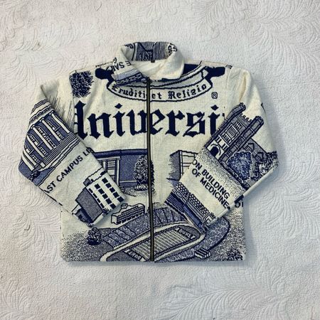 Upcycled Tapestry Collar Jackets (Dc-10-173)