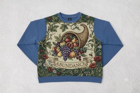 Upcycle Sweatshirt With Tapestry (DV -08)