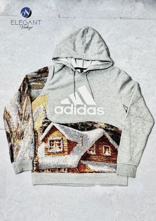UPCYCLED Mix Branded Tapestry Hoodies - EVR0480
