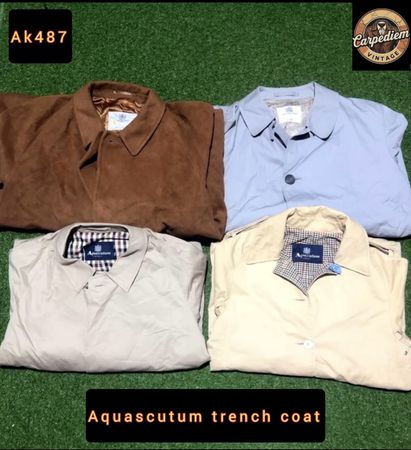 Aquascutum trench coat ak487