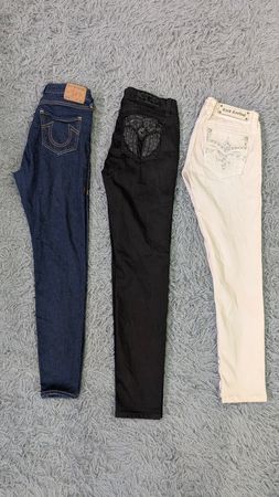 **Miss Me True Religion Rock Revival Jeans – Fitted & Capri Mix