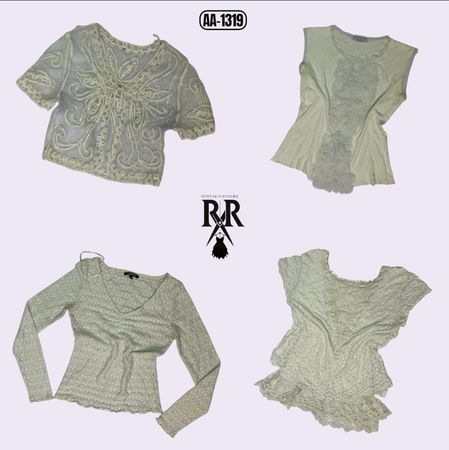 Y2k Soft Girl Aesthetic Mix Tops (AA-1319)