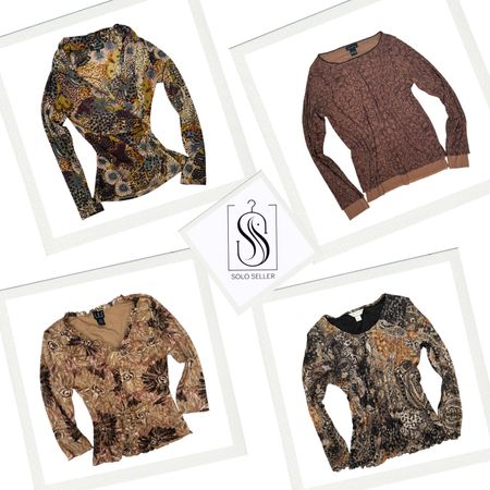 Y2K Animal Printed Mix Tops