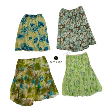 1. Aa Poly Skirt – Premium Fit Y2K Vintage Style. (GRV-8-057)