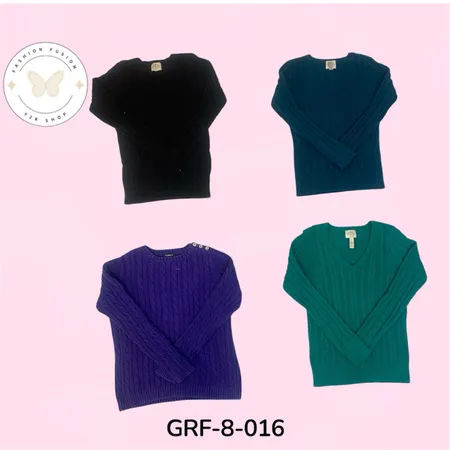 Women’s Vintage Cable Knit Sweaters | Premium Y2K Collection. (GRF-8-016)