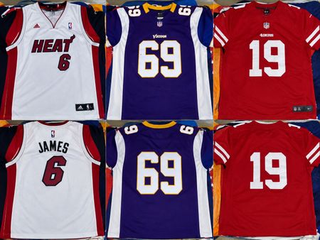 Basketball hockey jersey
