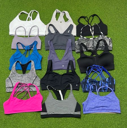 Yv545 Lululemon Mix Sports Bra 22P