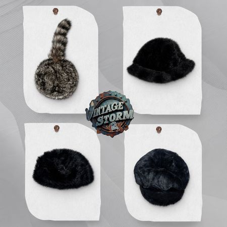 Y2K  Fur Hats