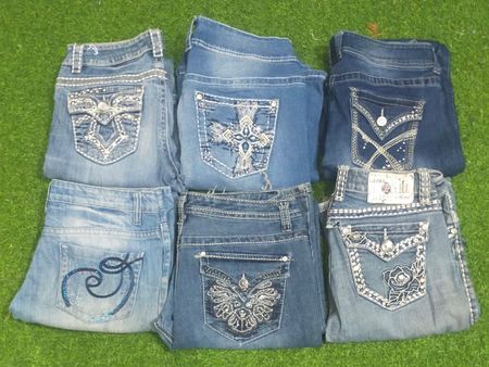 L.A.IDOL USA E OUTRAS MARCAS MIX DE JEANS (B 83)