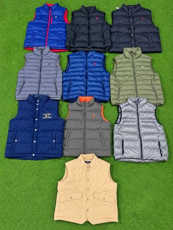 Ralph Lauren puffer vests