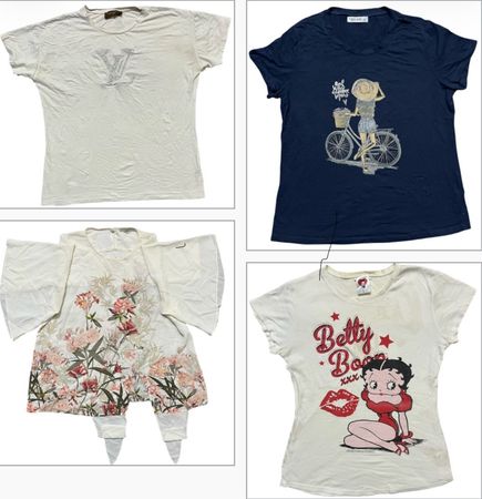 Boutique  Fashion Bundle Graphic Tees, Feminine Florals & Modern Essentials🔥(004)