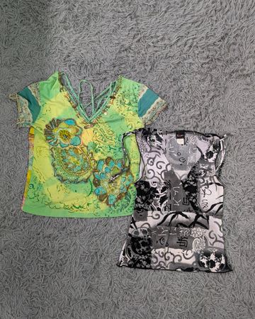 ***Y2K T-Shirt Blouses – Retro, Trendy & Feminine Mix