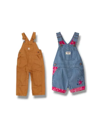 Carhartt or Oshkosh kids dungaree
