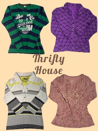 Y2K Plaid & Graphic Top Edit(TH/805)