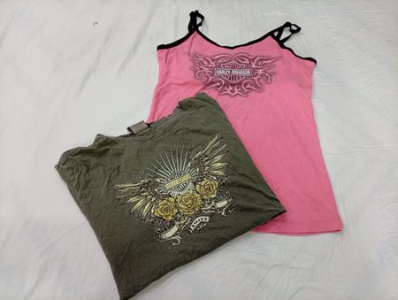 CR10311 Vintage Harley Baby Tees