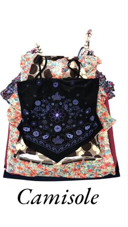 Top Camisole Vintage | Camisole de base à bretelles ajustables