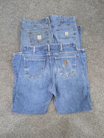 CR2135 VINTAGE CARHARTT DENIM JEANS