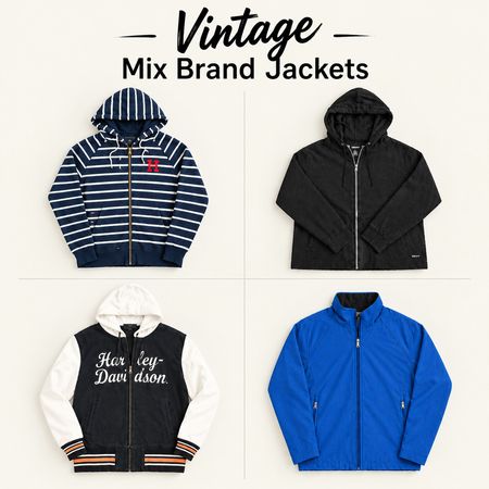 Mix Brand Jaquetas Vintage
