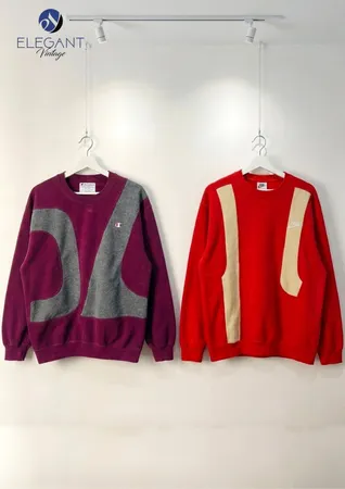 Upcycled Adidas & Mix Branded Sweatshirts - EVR0465