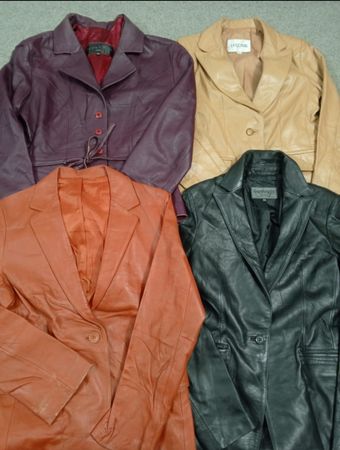 Jaquetas de Couro HD1550 Femininas Y2K
