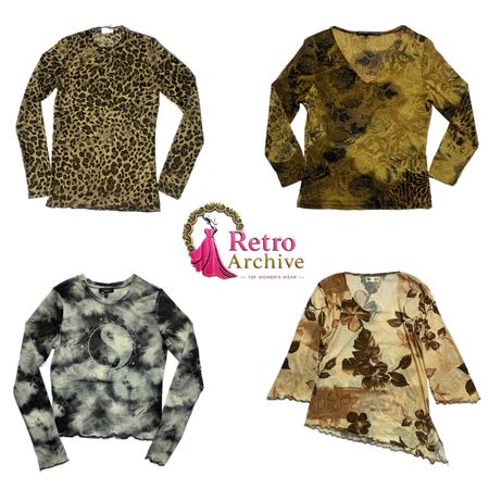 01 . Y2k Blouse .