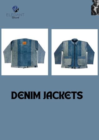 Upcycled Denim Jackets - EVR0103