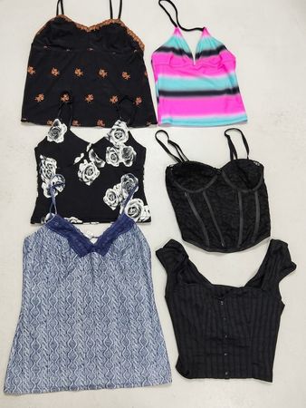 Y2K Tops Camisoles Gothiques
