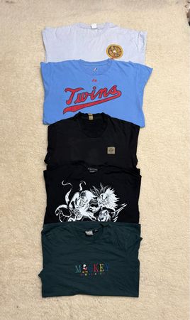 Printed T-Shirts (Without Tags)