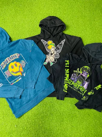 Vintage printed hoodies id (415)