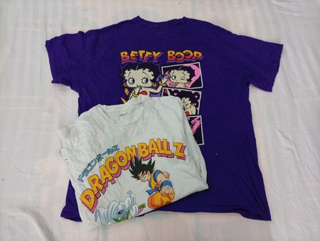 CR12184 Vintage Cartoon T-Shirts