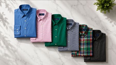 Polo Ralph Lauren Herren Klassisches Button-Down-Hemd