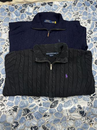 Ralph Lauren half zip & full zip sweater