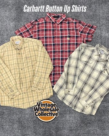 🔴 Carhartt Button Up Shirts - (03/10)