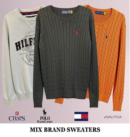 Branded Sweaters including Ralph Lauren and Tommy Hilfiger