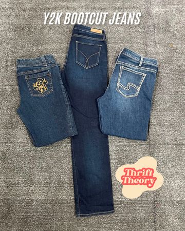 Y2K Bootcut Jeans - (21/08)